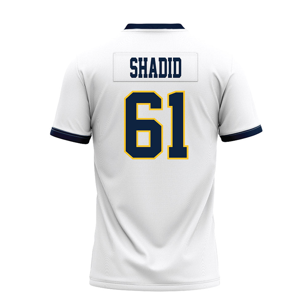 Murray State - NCAA Football : AJ Shadid - White Premium Football Jersey-1