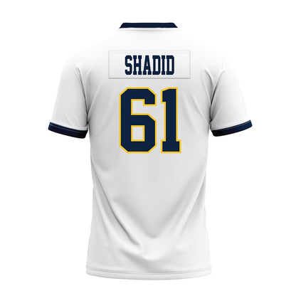 Murray State - NCAA Football : AJ Shadid - White Premium Football Jersey-1