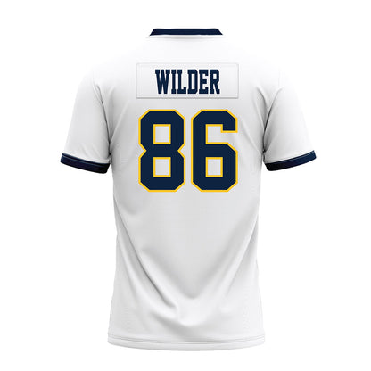 Murray State - NCAA Football : Reece Wilder - White Premium Football Jersey-1