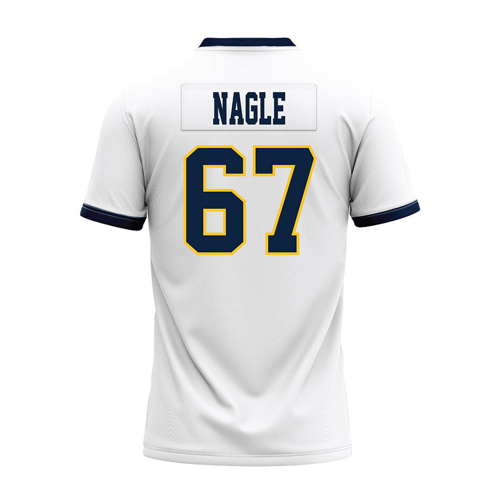 Murray State - NCAA Football : Thatcher Nagle - White Premium Football Jersey-1