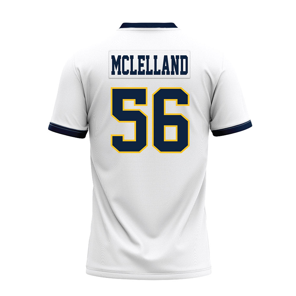 Murray State - NCAA Football : Graham McLelland - White Premium Football Jersey-1