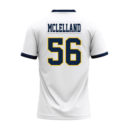 Murray State - NCAA Football : Graham McLelland - White Premium Football Jersey-1