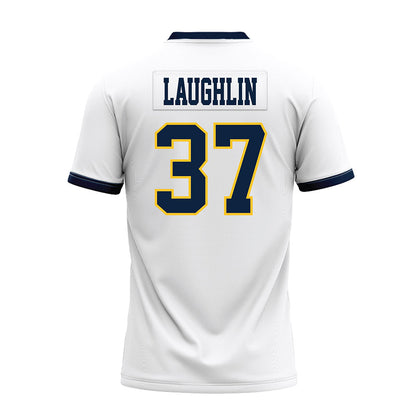 Murray State - NCAA Football : Logan Laughlin - White Premium Football Jersey-1