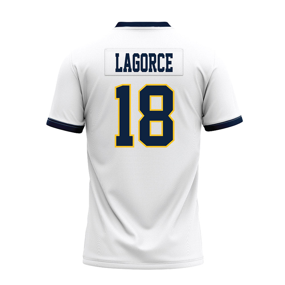 Murray State - NCAA Football : HANK LAGORCE - White Premium Football Jersey-1