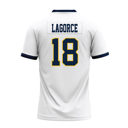 Murray State - NCAA Football : HANK LAGORCE - White Premium Football Jersey-1