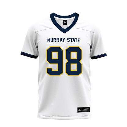 Murray State - NCAA Football : Michael Tilmon - White Premium Football Jersey-0