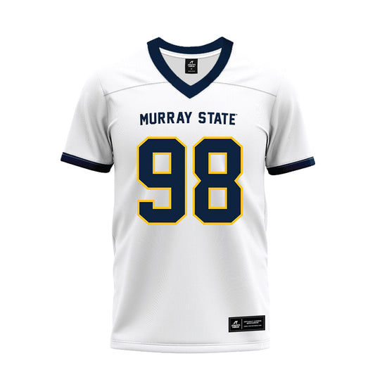Murray State - NCAA Football : Michael Tilmon - White Premium Football Jersey-0