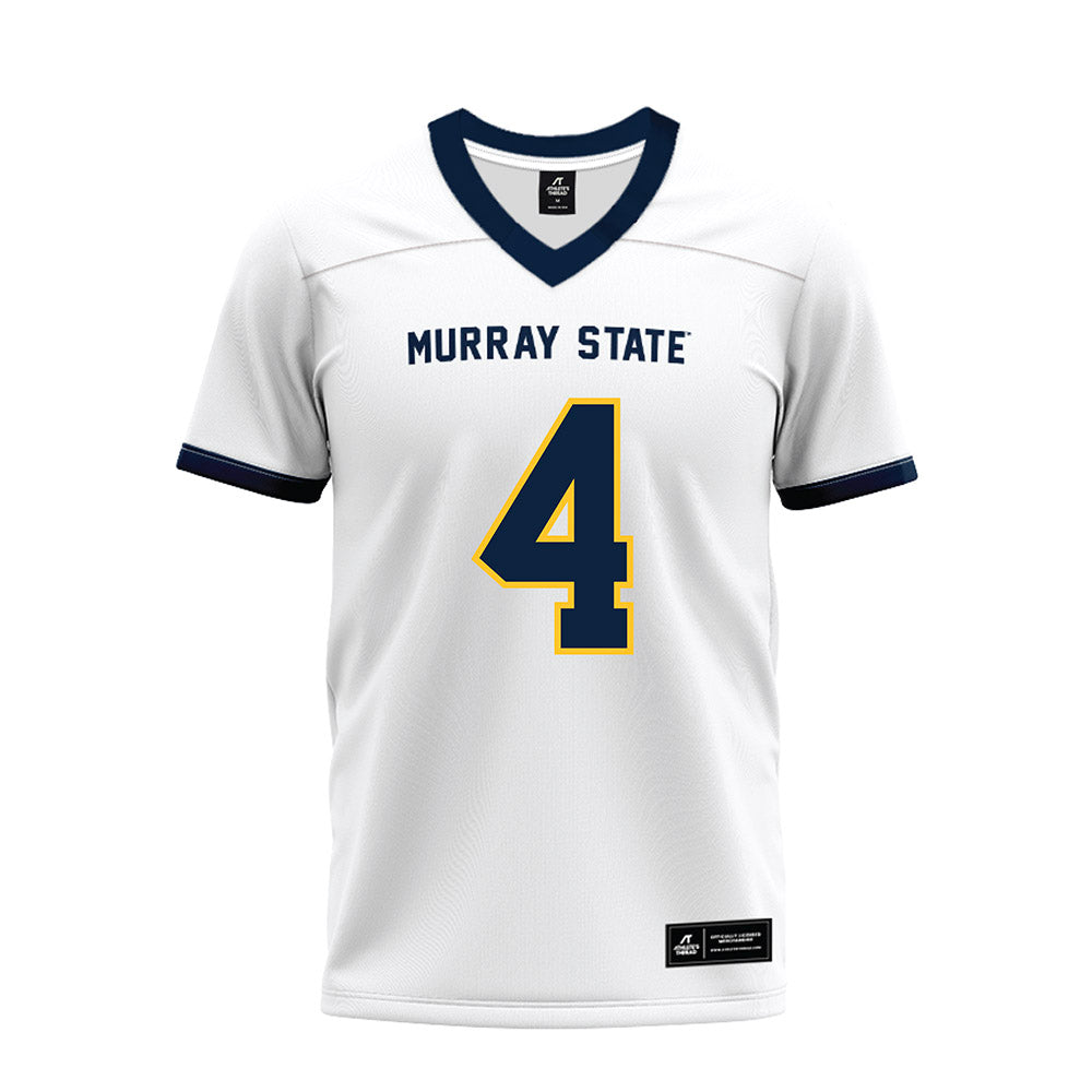 Murray State - NCAA Football : Thomas OHara - White Premium Football Jersey-0