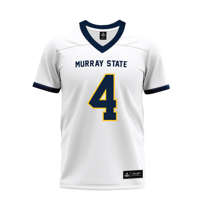 Murray State - NCAA Football : Thomas OHara - White Premium Football Jersey-0