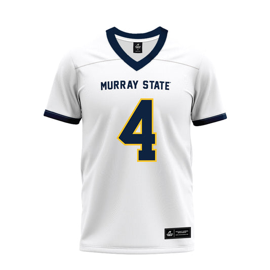 Murray State - NCAA Football : Thomas OHara - White Premium Football Jersey-0