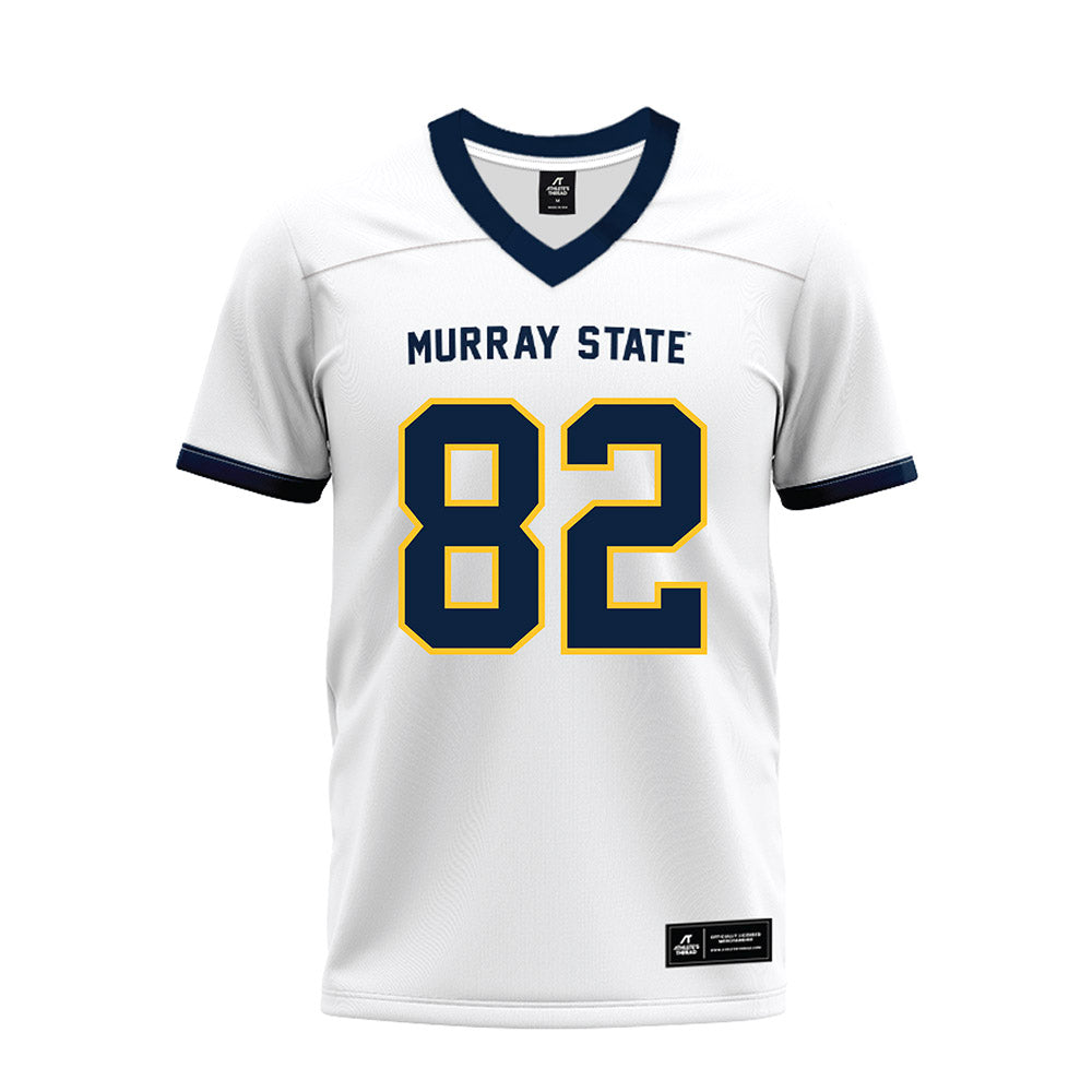 Murray State - NCAA Football : Arnett Hayes - White Premium Football Jersey-0