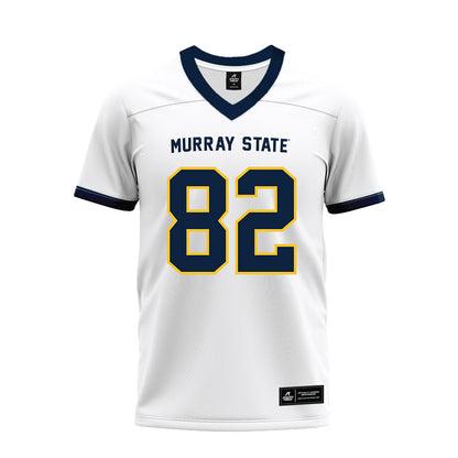 Murray State - NCAA Football : Arnett Hayes - White Premium Football Jersey-0