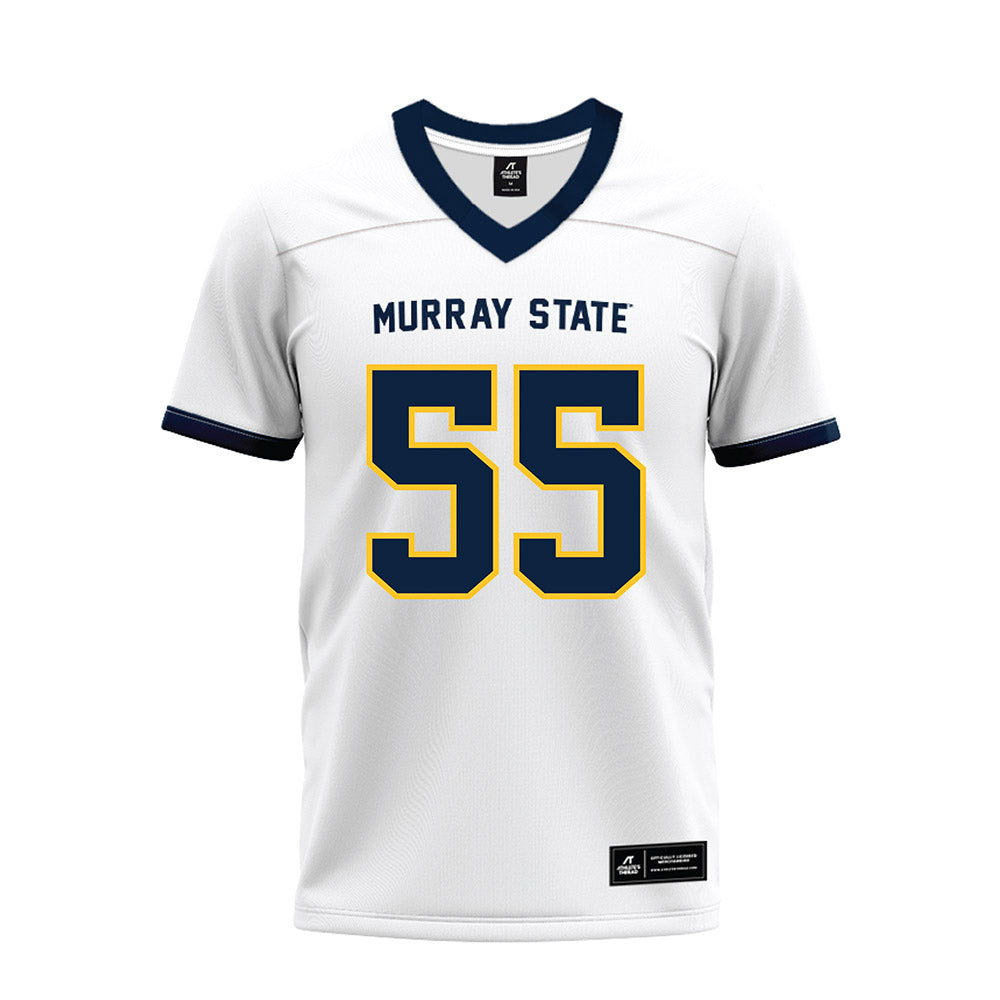 Murray State - NCAA Football : Connor Archer - White Premium Football Jersey-0