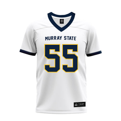 Murray State - NCAA Football : Connor Archer - White Premium Football Jersey-0