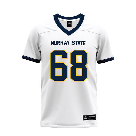 Murray State - NCAA Football : Wyatt Buffington - White Premium Football Jersey-0