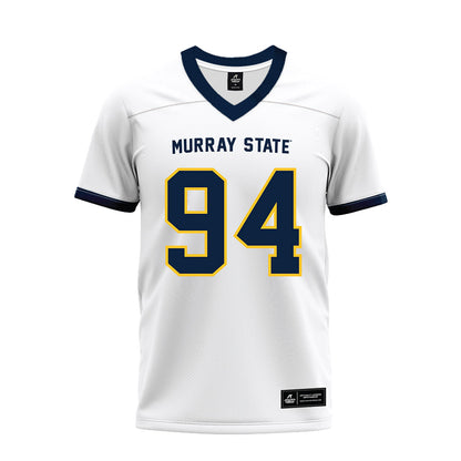 Murray State - NCAA Football : Rickshun Wilson - White Premium Football Jersey-0