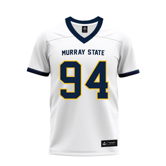 Murray State - NCAA Football : Rickshun Wilson - White Premium Football Jersey-0