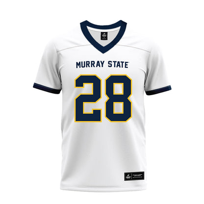Murray State - NCAA Football : Tre Darden - White Premium Football Jersey-0