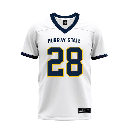 Murray State - NCAA Football : Tre Darden - White Premium Football Jersey-0