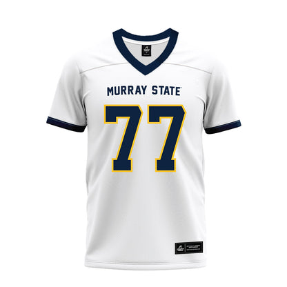 Murray State - NCAA Football : Thomas Zimbalatti - White Premium Football Jersey-0