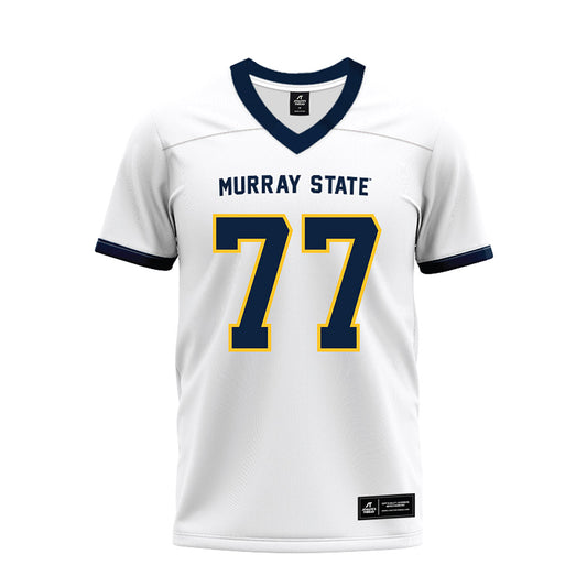 Murray State - NCAA Football : Thomas Zimbalatti - White Premium Football Jersey-0
