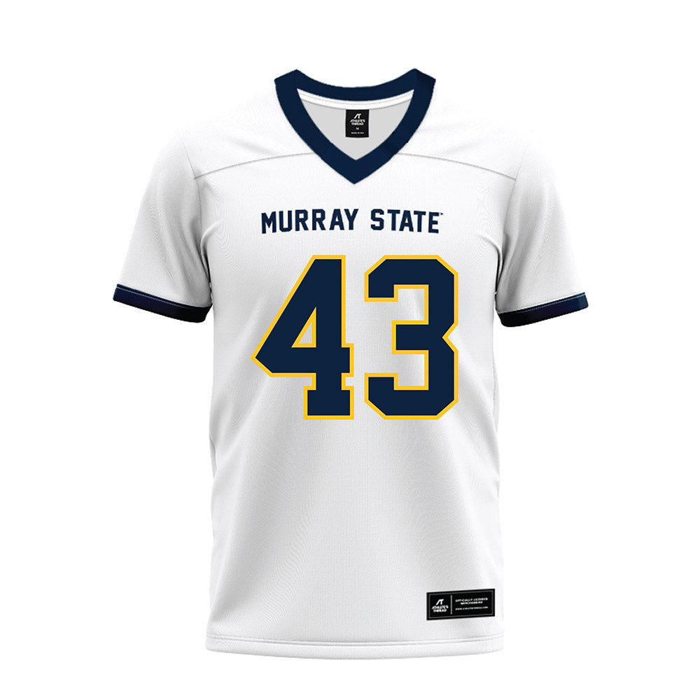 Murray State - NCAA Football : Alex Swafford - White Premium Football Jersey-0