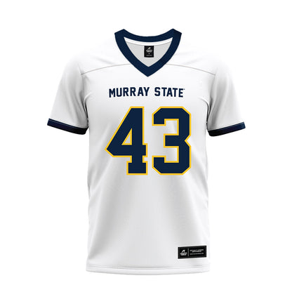 Murray State - NCAA Football : Alex Swafford - White Premium Football Jersey-0