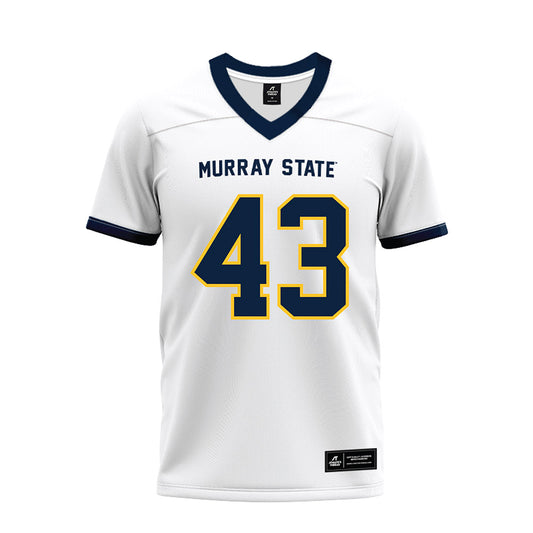 Murray State - NCAA Football : Alex Swafford - White Premium Football Jersey-0
