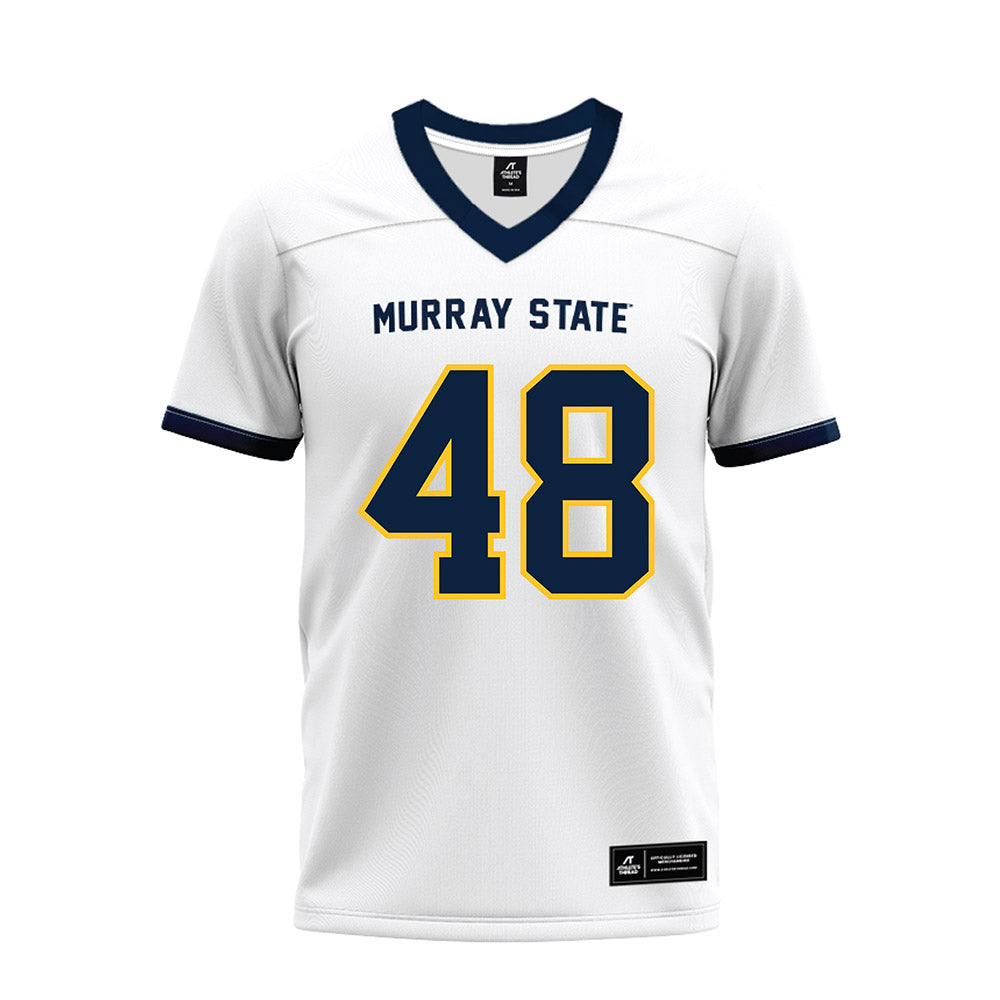 Murray State - NCAA Football : Everett Currie - White Premium Football Jersey-0