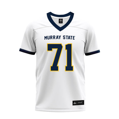 Murray State - NCAA Football : Cameron Stancil - White Premium Football Jersey-0