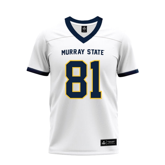 Murray State - NCAA Football : Noah Berrini - White Premium Football Jersey-0