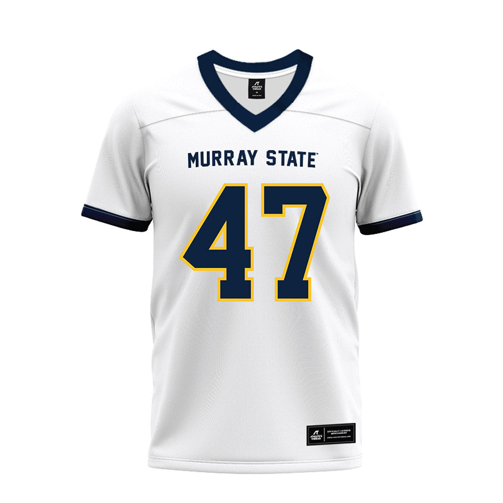 Murray State - NCAA Football : Cooper Ford - White Premium Football Jersey-0