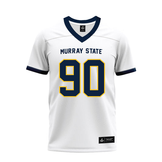 Murray State - NCAA Football : Cameron Daniels - White Premium Football Jersey-0