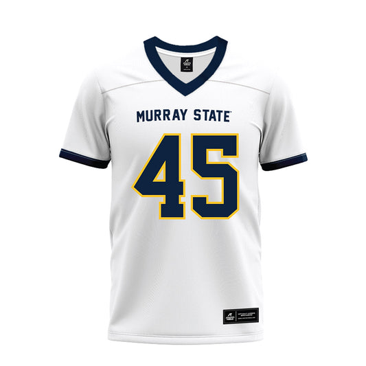 Murray State - NCAA Football : Klayton Ingram - White Premium Football Jersey-0
