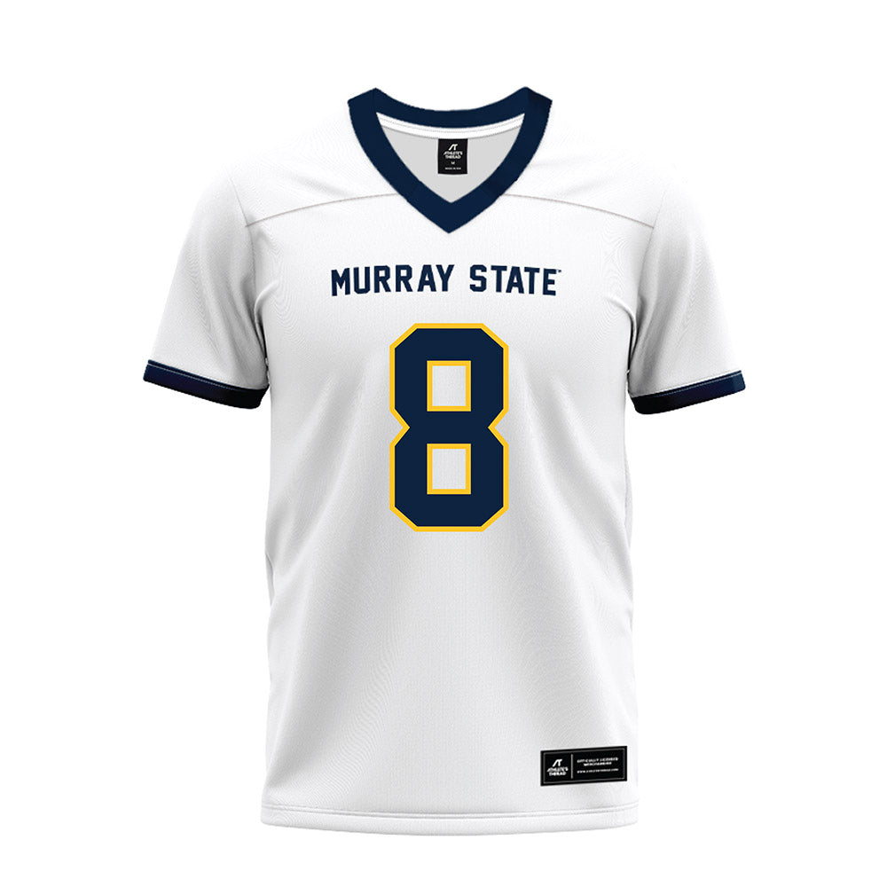 Murray State - NCAA Football : Jalen Richmond - White Premium Football Jersey-0