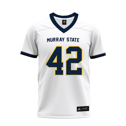 Murray State - NCAA Football : Jaquan Redfern - White Premium Football Jersey-0
