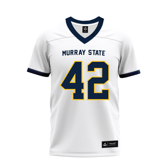 Murray State - NCAA Football : Jaquan Redfern - White Premium Football Jersey-0