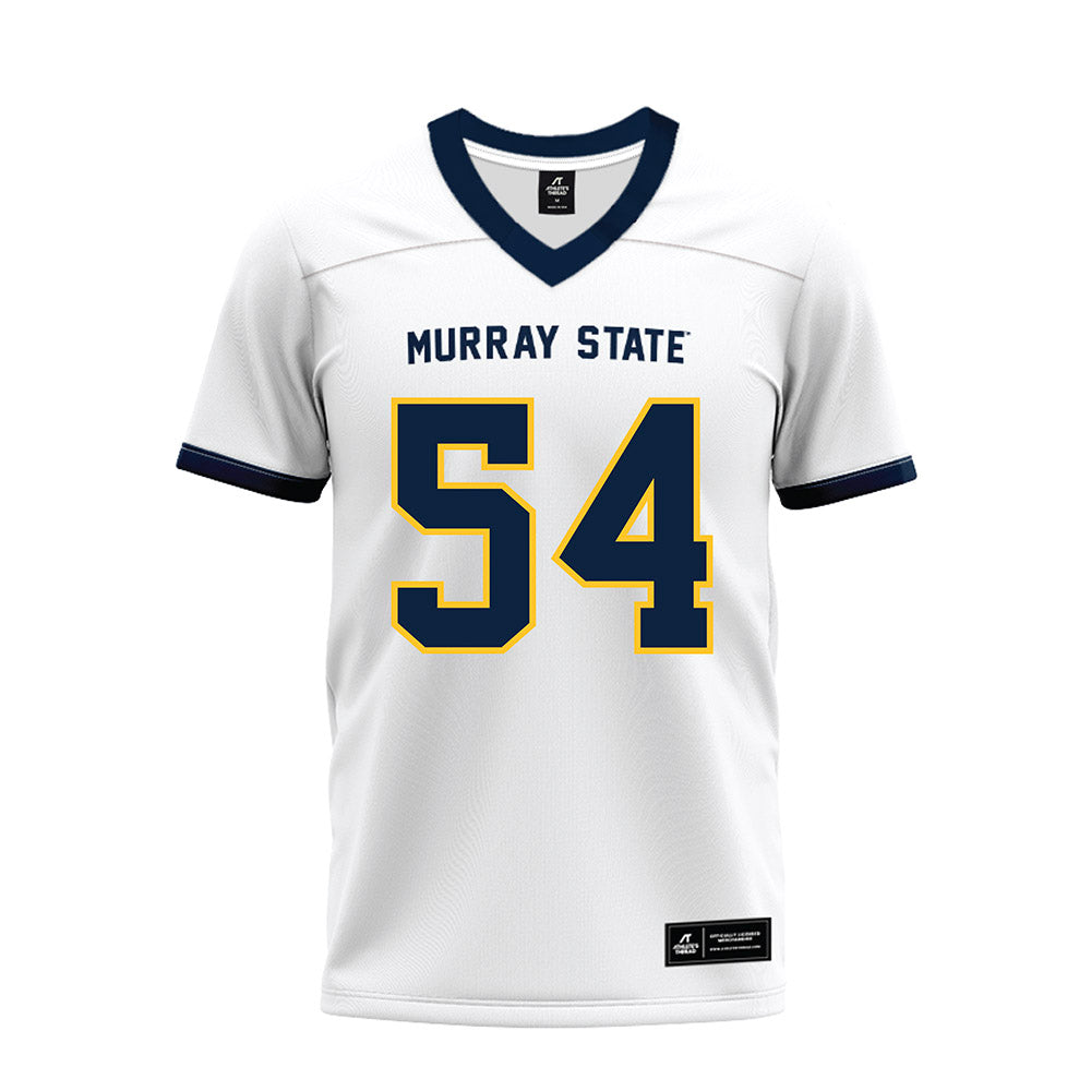 Murray State - NCAA Football : Cannon McCulley - White Premium Football Jersey-0