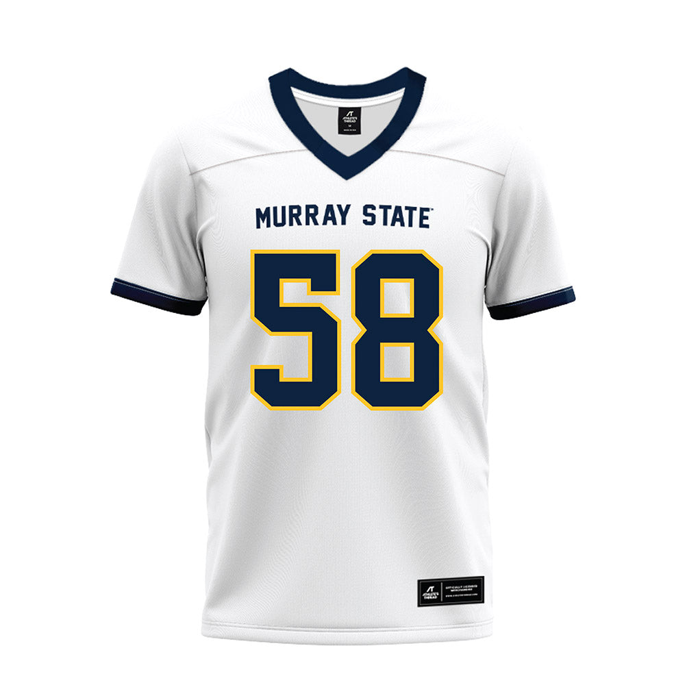 Murray State - NCAA Football : Brody Phelps - White Premium Football Jersey-0