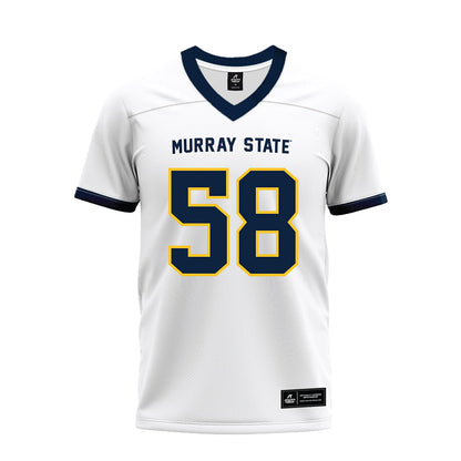 Murray State - NCAA Football : Brody Phelps - White Premium Football Jersey-0