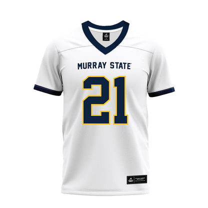 Murray State - NCAA Football : DeMarkus Boykin Jr - White Premium Football Jersey-0