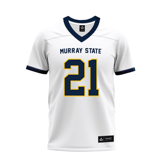 Murray State - NCAA Football : DeMarkus Boykin Jr - White Premium Football Jersey-0