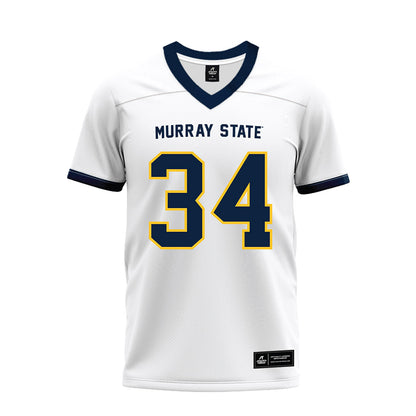 Murray State - NCAA Football : Caleb Ford - White Premium Football Jersey-0