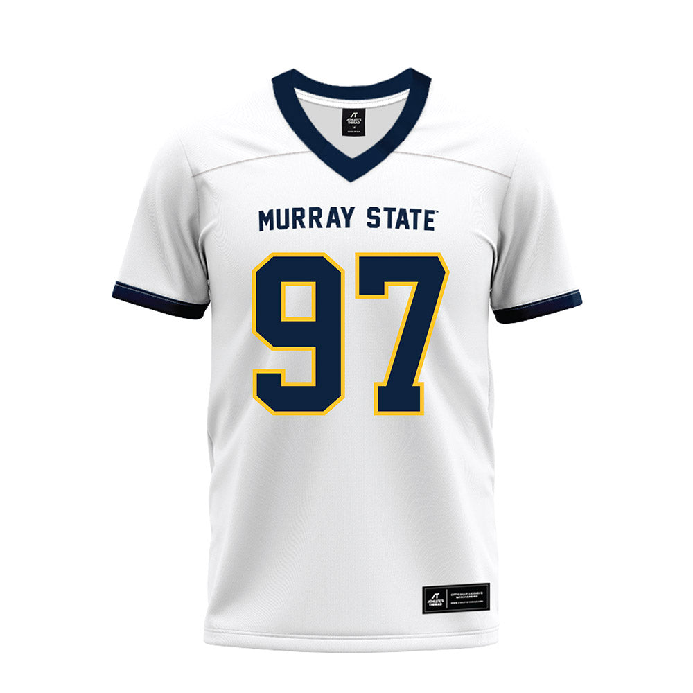 Murray State - NCAA Football : Harlem Phillips - White Premium Football Jersey-0