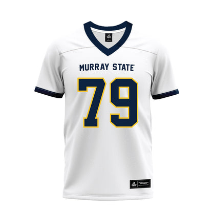 Murray State - NCAA Football : Joshua Bratcher - White Premium Football Jersey-0