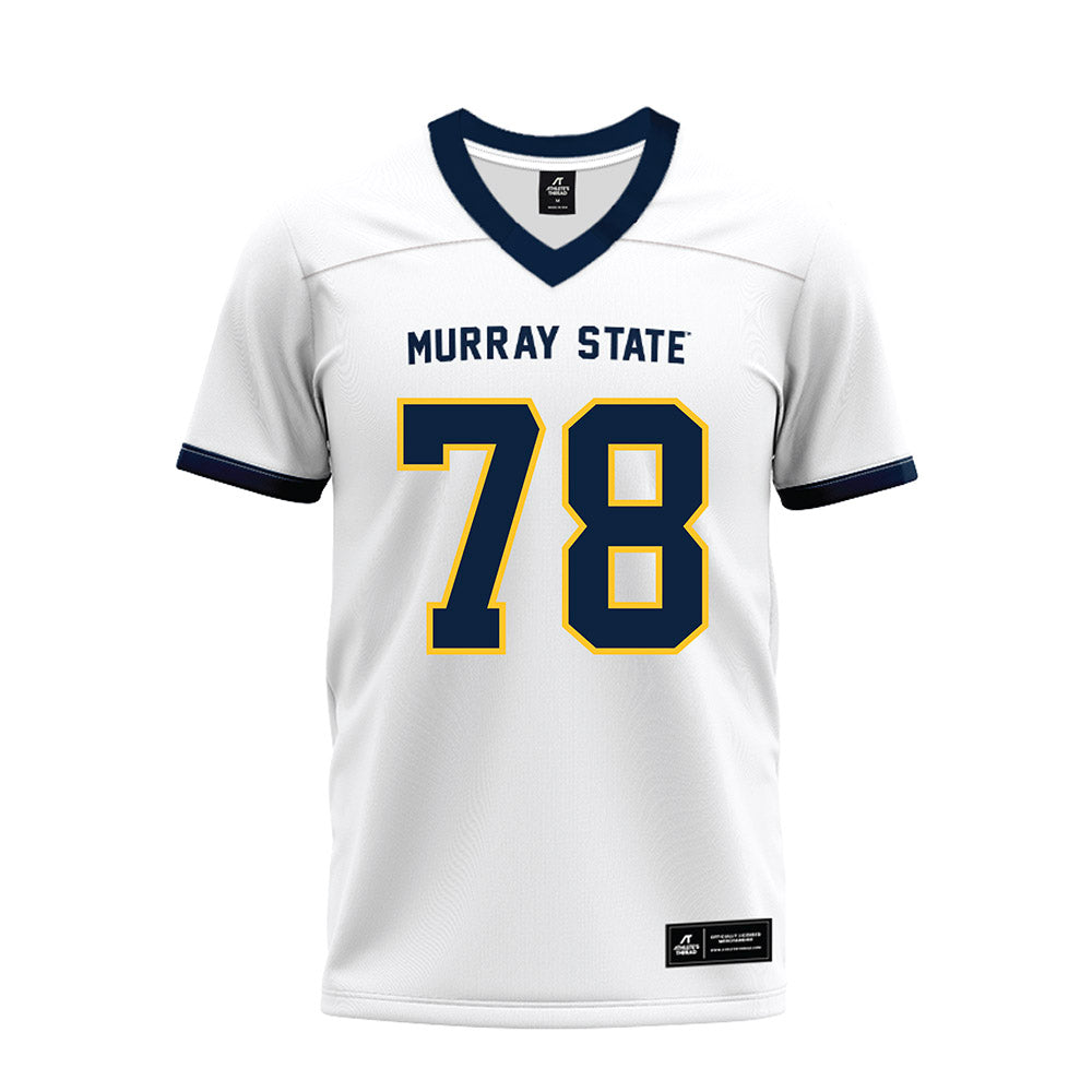 Murray State - NCAA Football : Eric Kirkpatrick - White Premium Football Jersey-0