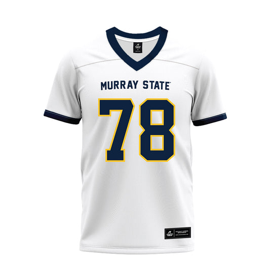 Murray State - NCAA Football : Eric Kirkpatrick - White Premium Football Jersey-0