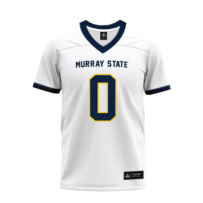 Murray State - NCAA Football : Kobe Roberts - White Premium Football Jersey-0