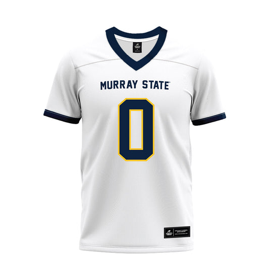 Murray State - NCAA Football : Kobe Roberts - White Premium Football Jersey-0