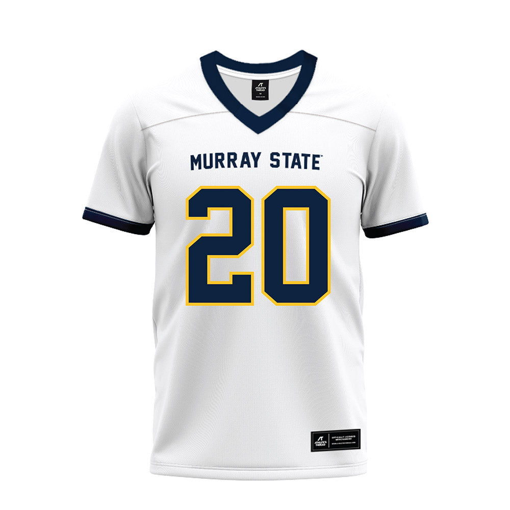 Murray State - NCAA Football : Chavaris Dumas - White Premium Football Jersey